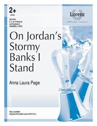 On Jordan's Stormy Banks I Stand Handbell sheet music cover Thumbnail